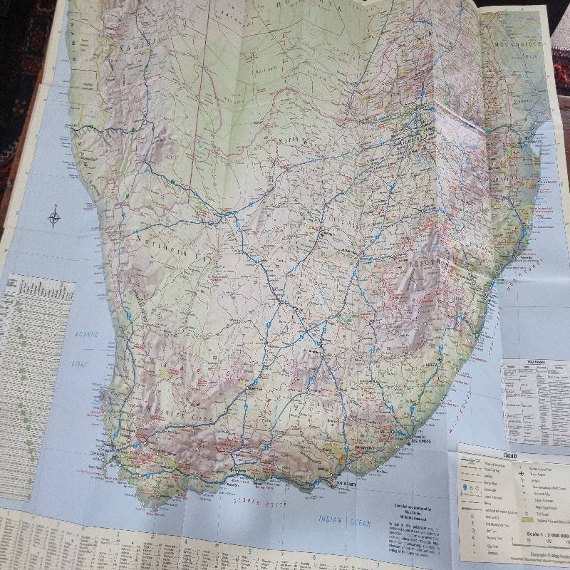 South Africa - Tourist Map 1:2 000 000