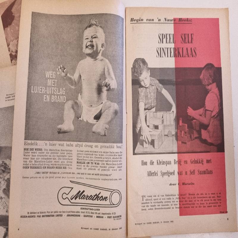 12 x Vintage Sarie Bêreboekies - Vol resepte, patrone en idees - 1950's en 1960's