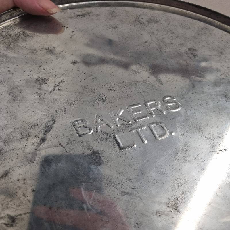 Large Vintage Biscuit Tin - Bakers LTD - Good Condition