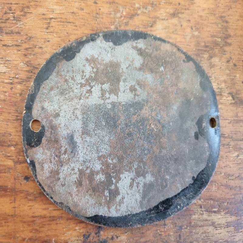 Antique Safe Badge - Brass - Mangold Bros LTD The Keepsafe Port Elizabeth