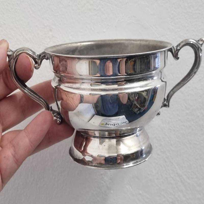 Beautiful Silver Plated Sugar Bowl