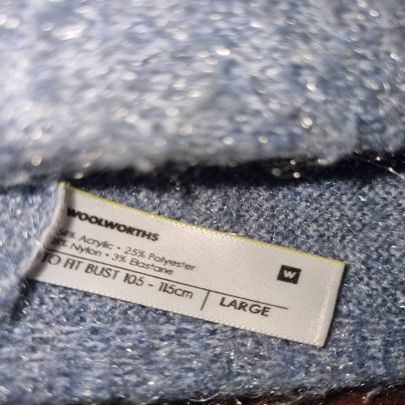 Blueish Grey Knitwear - Woolworths - Size L