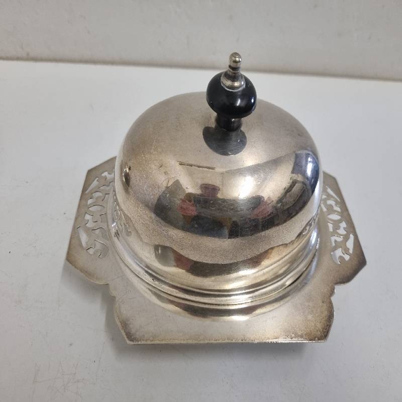 2 x EPNS Silver Plated Trays with lids