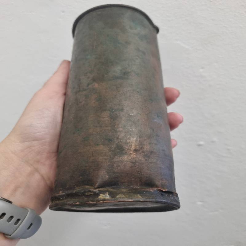 Antique copper jug / item - Not sure what this is
