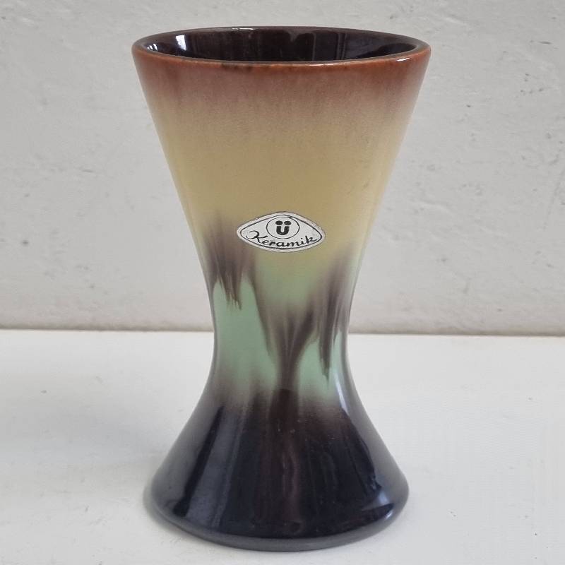 Vintage Keramik Vase - Height - 15cm