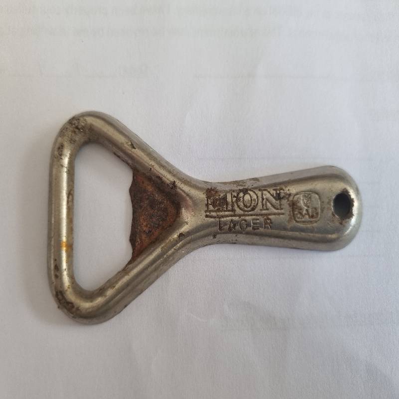 Lion Lager Bottle Opener - Some Rust