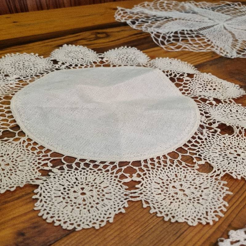 10 x Vintage Finely Crochet Doilies