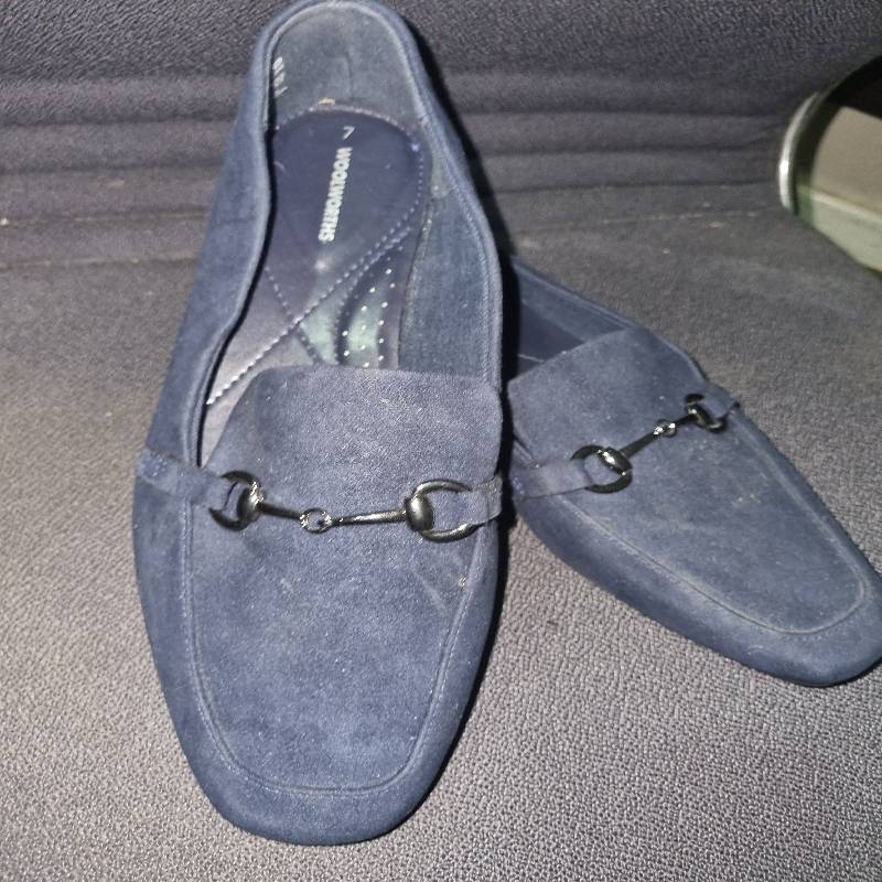 Navy Woolworths Flats - Size 7 - Never worn