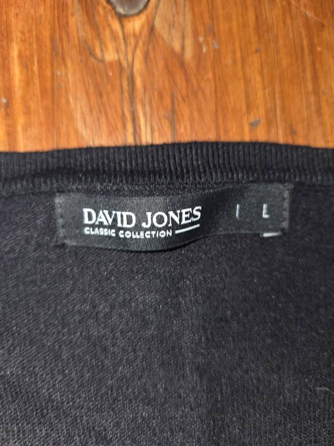 David Jones Knitwear - Black - Size L