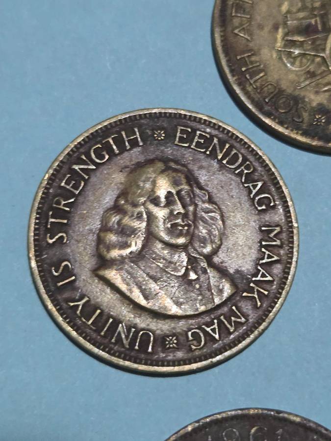 8 x 1961 1c Coins - Vintage Coins