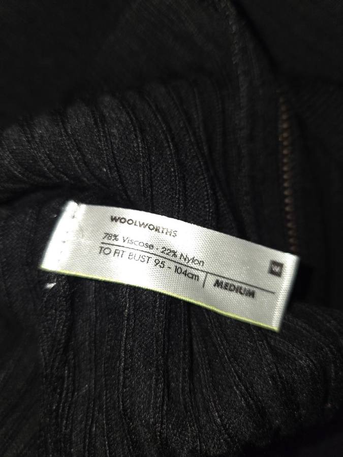Woolworths Black Knitwear - Size M