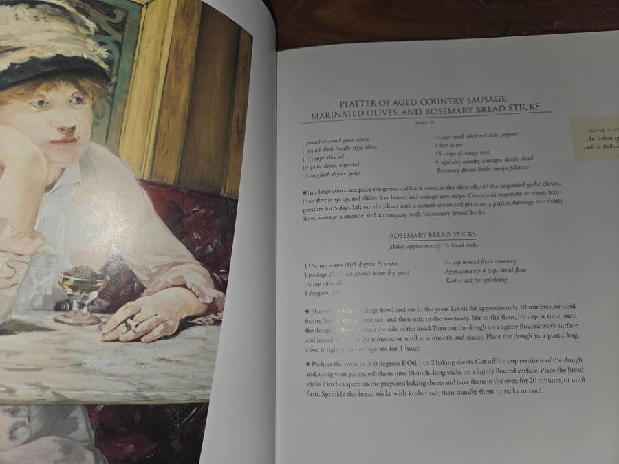 The Artist's Table - A Cookbook inspired by Art