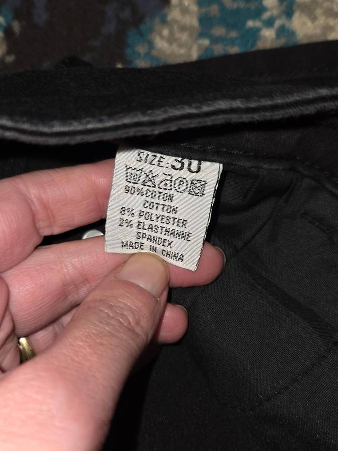 H-Twenty One Black Jeans - Size 30