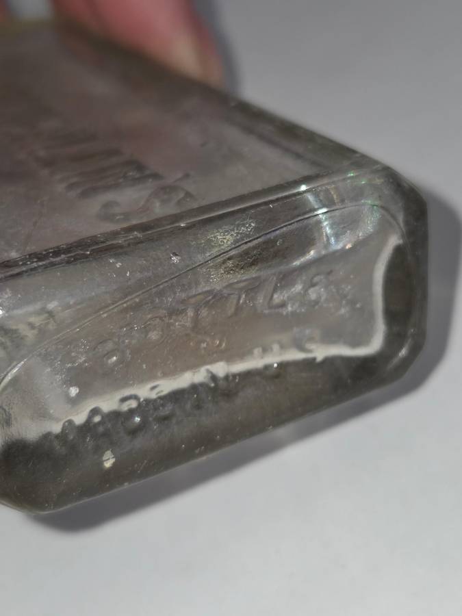 Vintage Glass Bottle - Chamberlain's - Height - 14.5cm