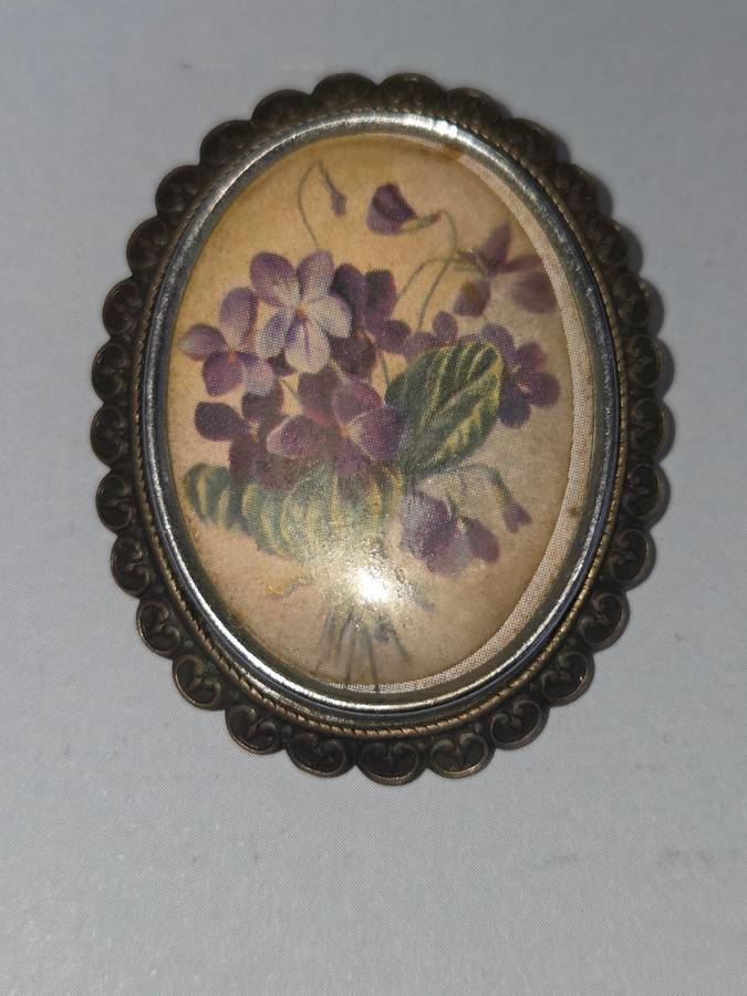 Vintage TLM Brooch - Made in England