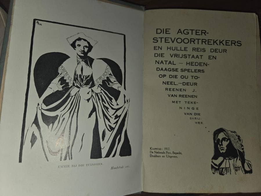 Die Agtersevoortrekkers - Reenen J van Reenen - 1917