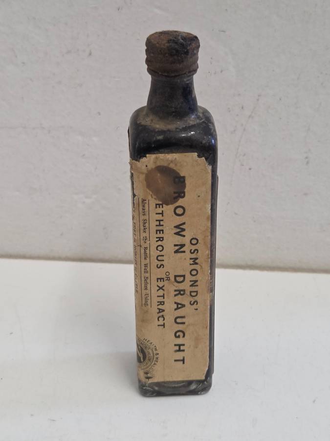Vintage Bottle - Osmonds Brown Draught Bottle - East London