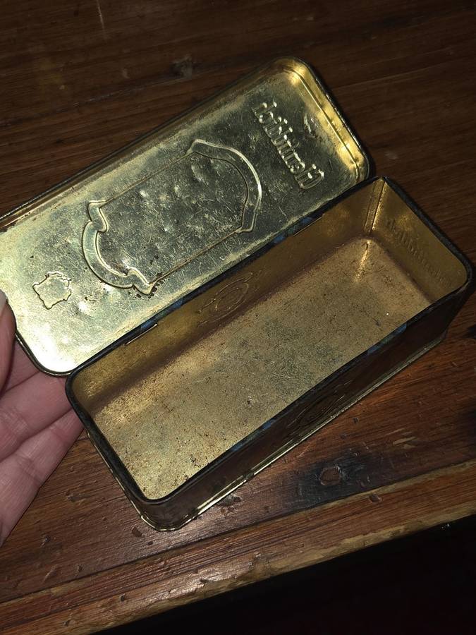 Small Glenfiddich Scotch Whiskey Tin