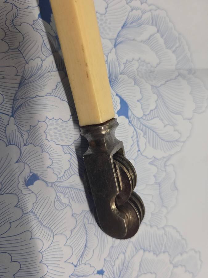 Vintage Bone Handle Knife Sharpener