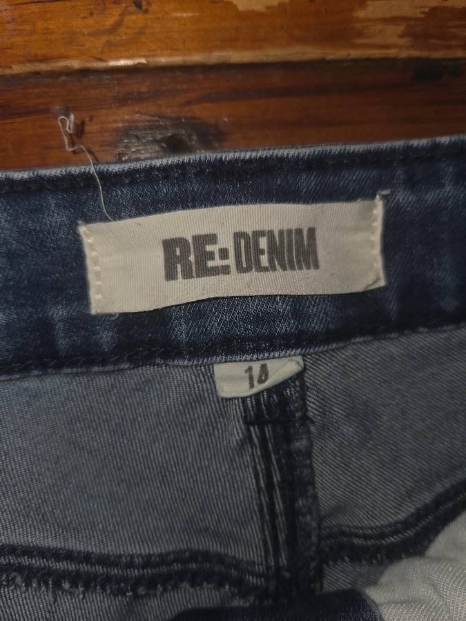 Woolworths denim shorts - Size 14