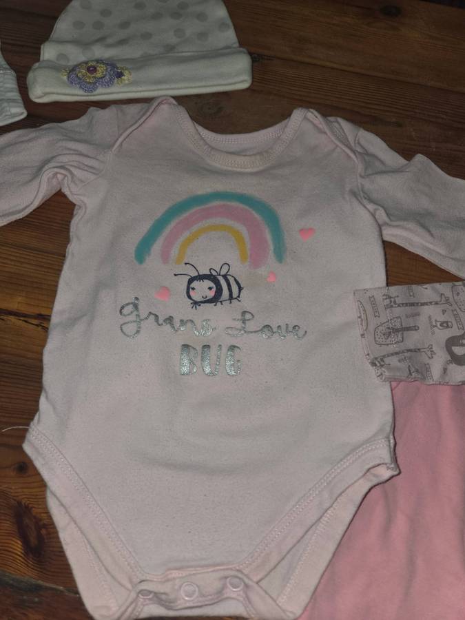 12 Piece baby clothes - 3-6 months - Includes Woolworths, Keedo, Cotton on, etc.