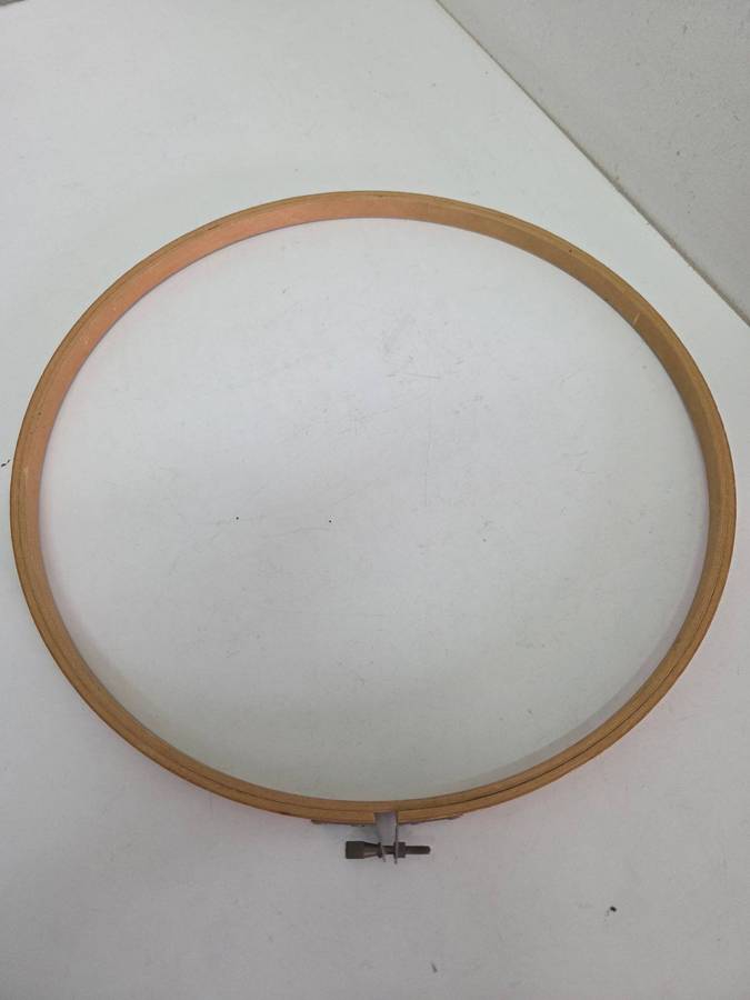 Wooden Embroidery Hoop - Diameter - 31cm