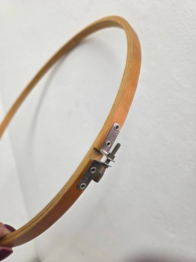 Wooden Embroidery Hoop - Diameter - 31cm