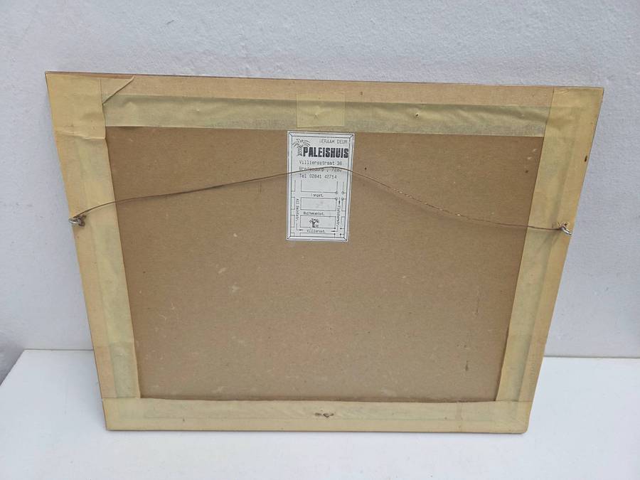 Anita Malan Artwork - 1993 Framed artwork of Waenhuiskrans Size 41cm x 32cm