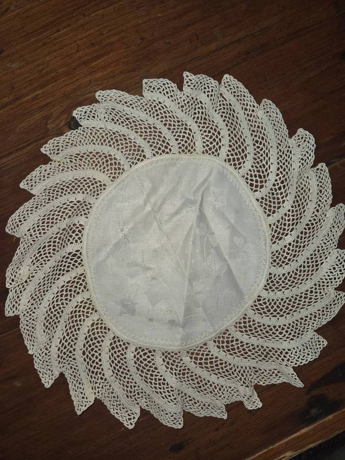 Beautiful Handcrafted Doily - Diameter 27cm