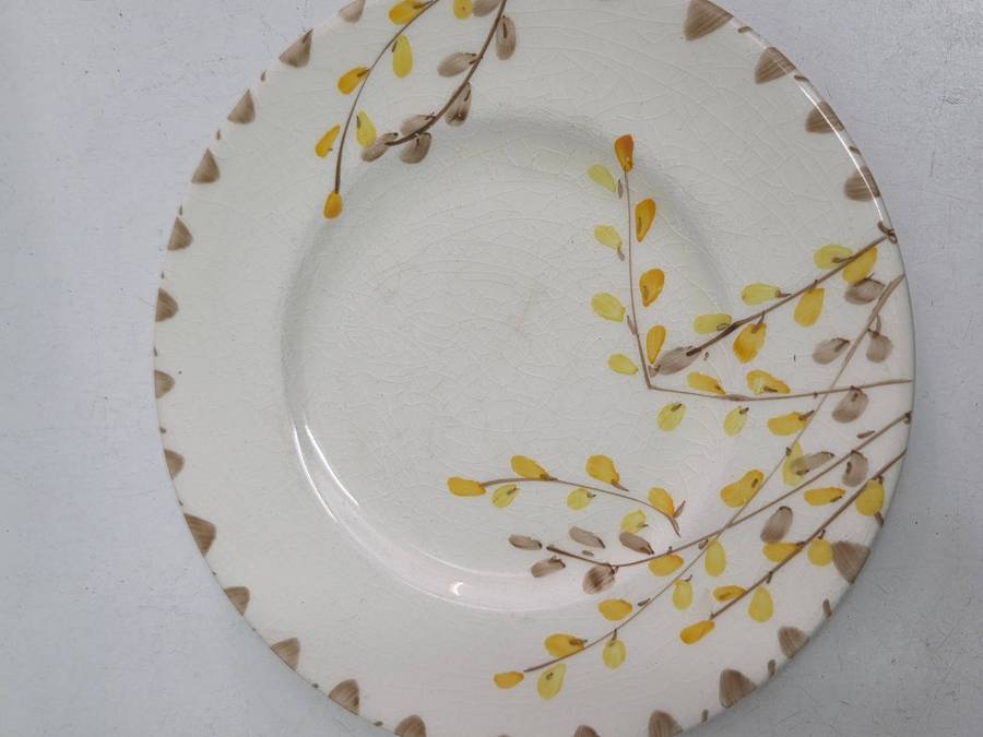 Vintage Myott, Son & Co. England Side Plate - Hand Painted
