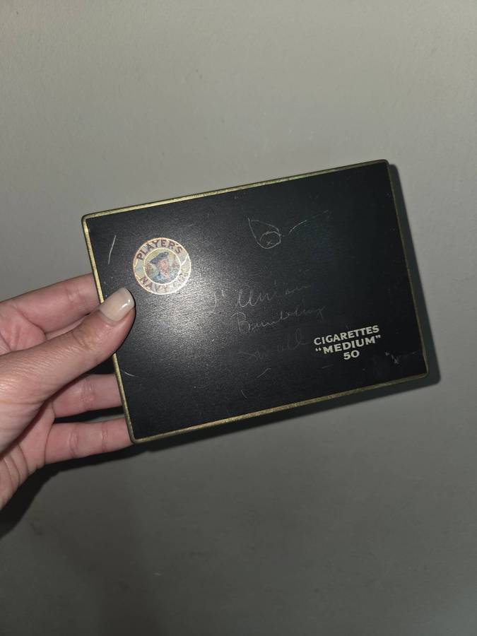 Vintage Player's Navy Cut Cigarette Tin