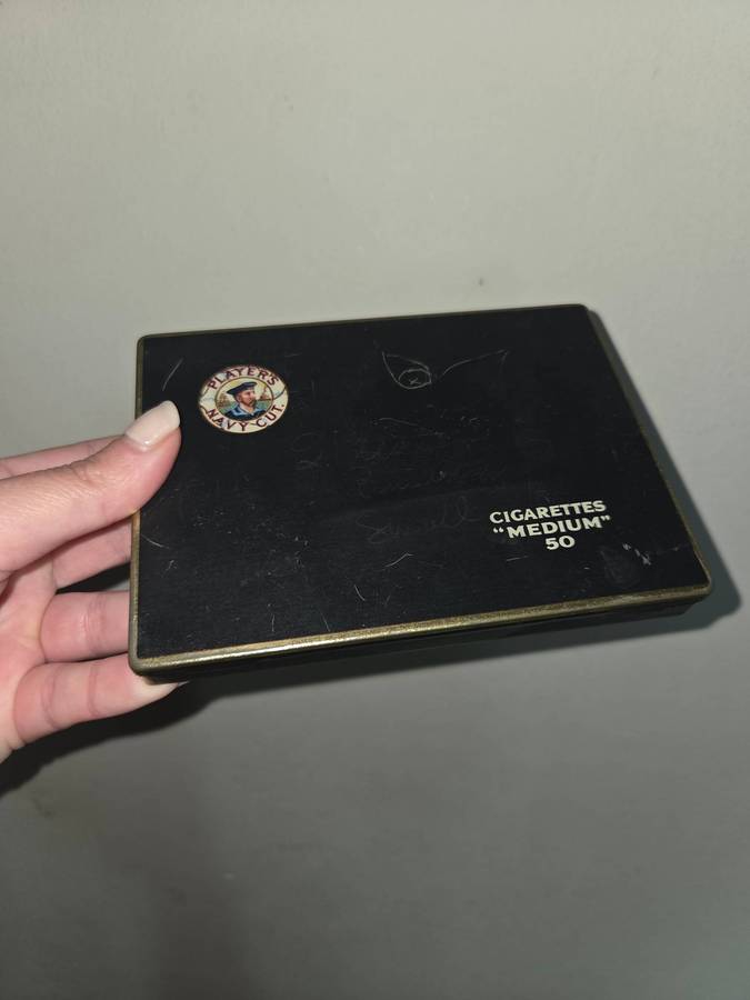 Vintage Player's Navy Cut Cigarette Tin