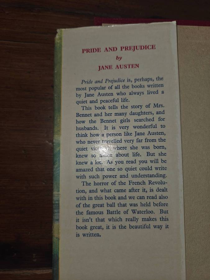 Pride and Prejudice - Jane Austen