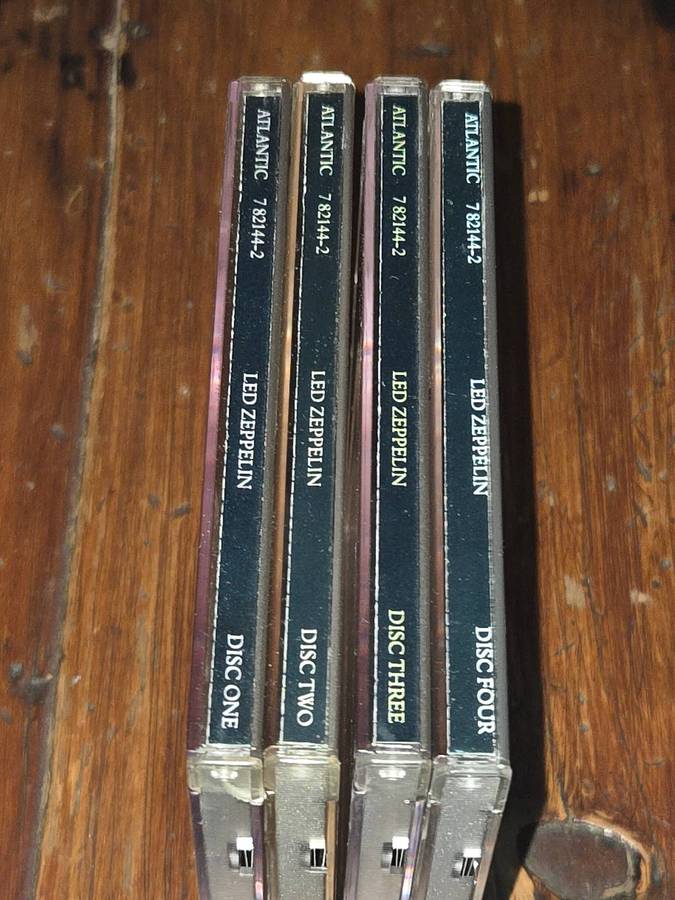 4 x Led Zeppelin CD's
