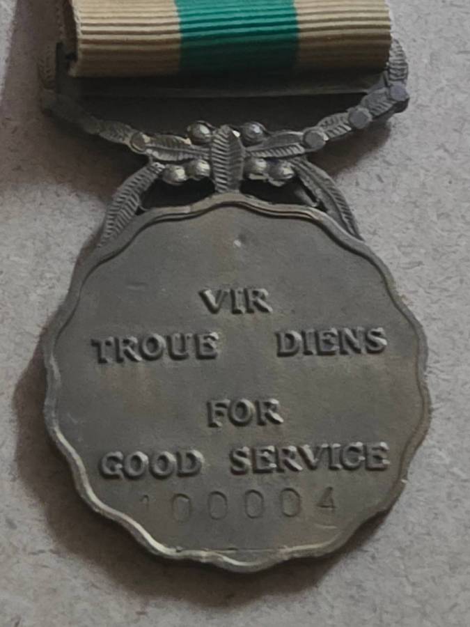 SADF Good Service Medal