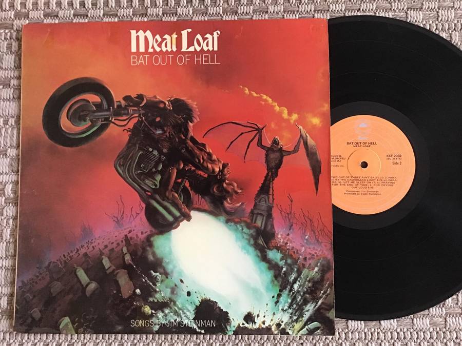 Meat Loaf Bat Out Of Hell Lp
