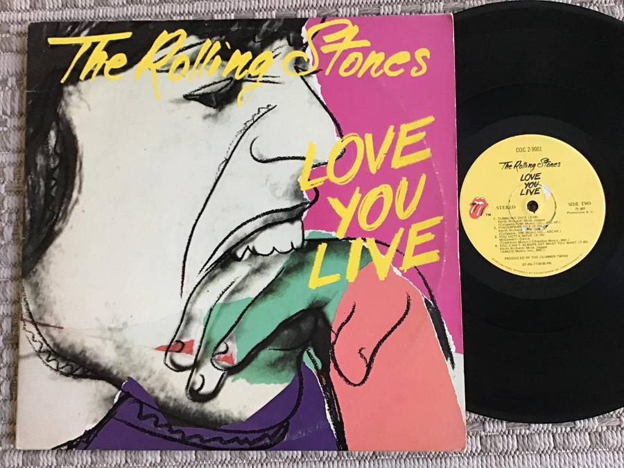 Rolling Stones Love You Live Lp