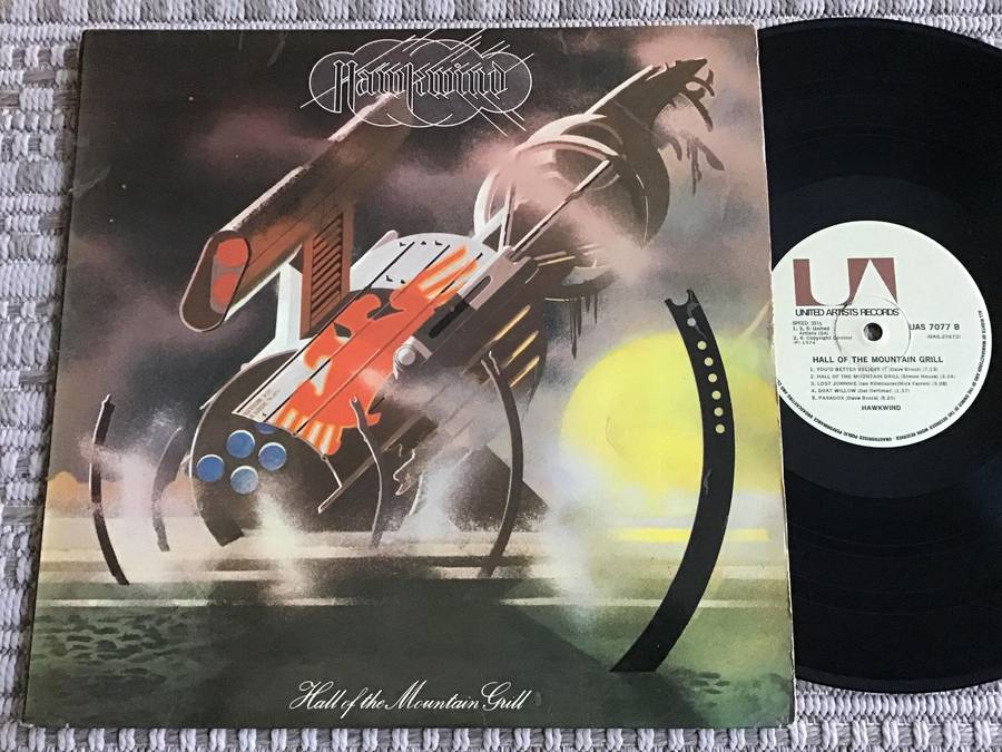 Hawkwind Hall Of The Mountain Grill Lp