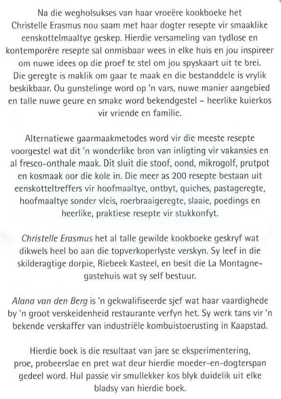Books: TYDLOSE EENSKOTTEL TREFFERS deur Christelle Erasmus & Alana van den Berg (Afrikaans)