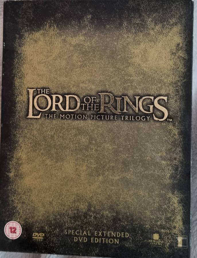 DVD: Lord of The Rings Trilogy Special Extended 12 DVD Edition