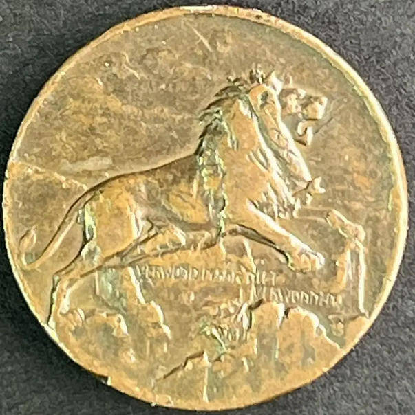 1902 Bronze Medallion in Honour of President Steijn