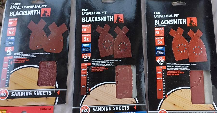 Lot of Sand Paper (Most New / Sealed / Unopened / Unused)