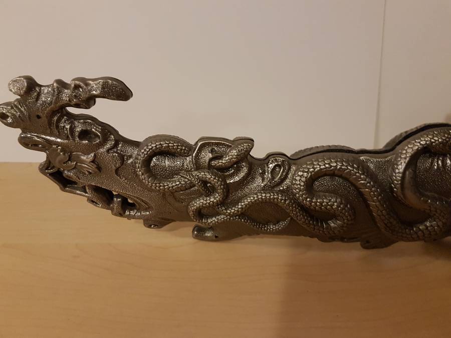 Fantasy Dagger Eagle and Snake Knife with Sheath (All Steel)