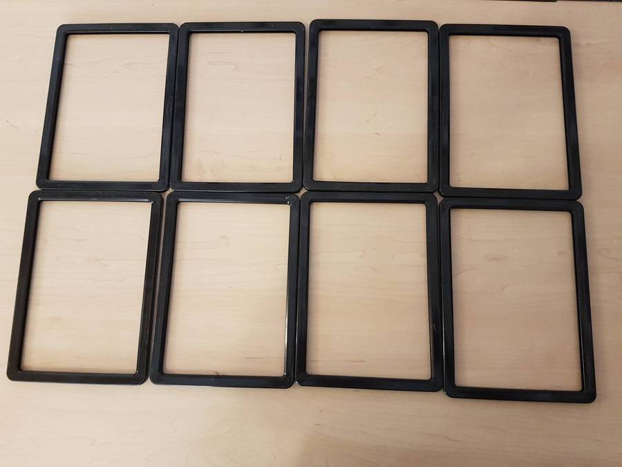 Joblot Adjustable Plastic Countertop Retail Point Of Sale Display Sign Holders