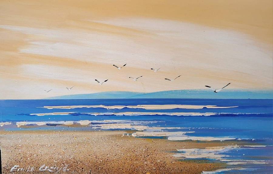 Emile Cronje Unframed 40 x 25 cm