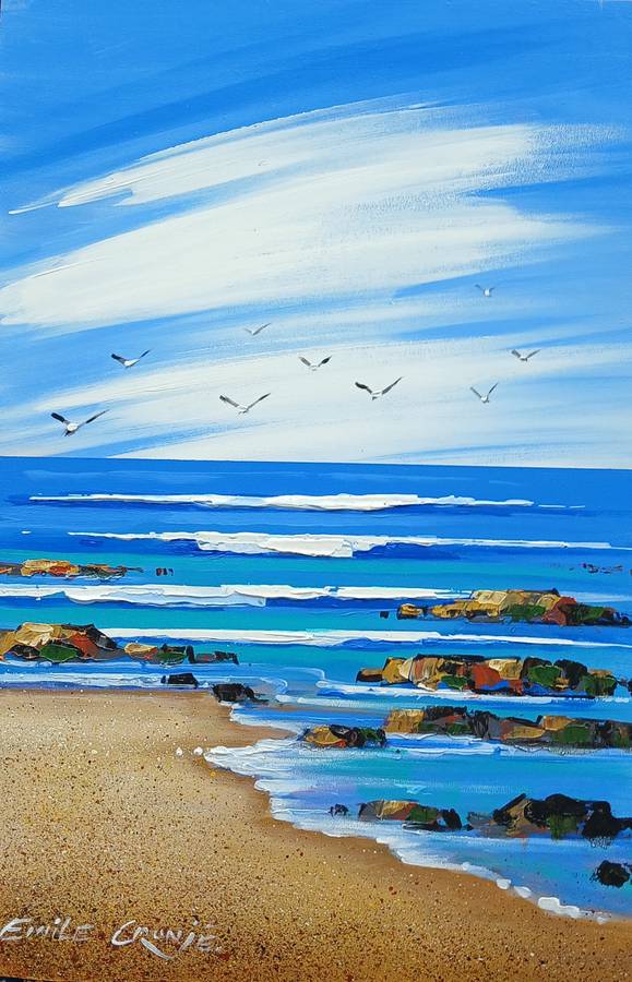 Emile Cronje Unframed 30 x 45 cm