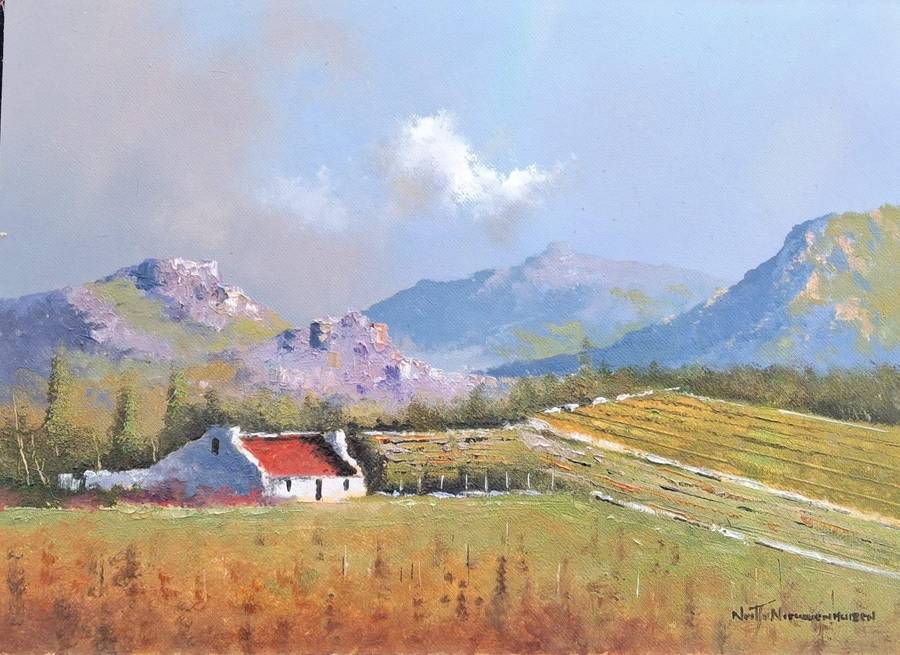 Neil janse Van Nieuwenhuizen Oil on Canvas on Board 35 x 25 cm