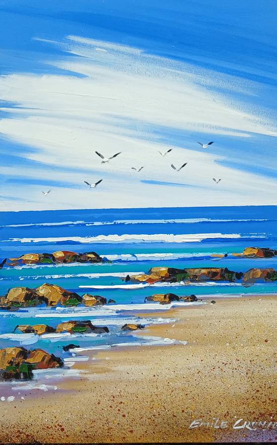 Emile Cronje Unframed 30 x 45 cm