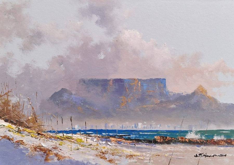 Neil janse Van Nieuwenhuizen Oil on Canvas on Board 35 x 25 cm