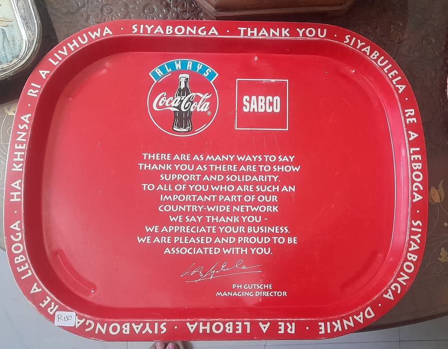 Beautiful Collectable Old Coca Cola Tray.